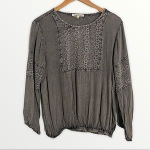 Bohemian Embroidered Top